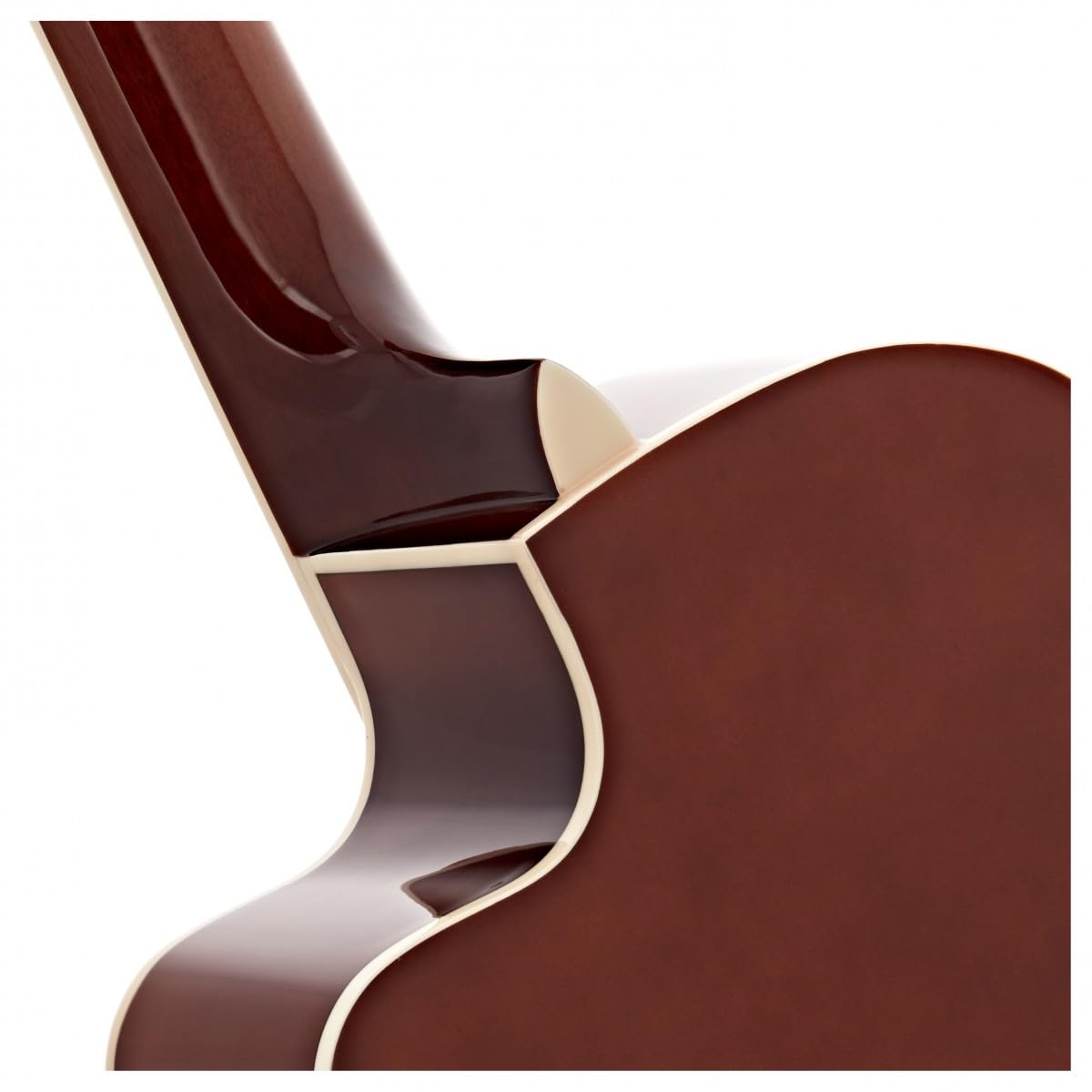 Chitarra classica Deluxe Cutaway Singolo di Gear4music, Naturale | Cutaway Singolo per Accesso ai Tasti Alti, Corpo Abete e Tiglio dal Tono Ricco e Deciso, Corde di Nylon Morbide, Naturale