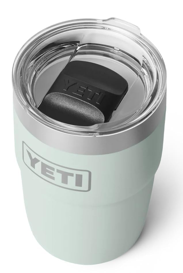 YETI Rambler 8 oz (236 ml) Stackable Cup with Durasip Ceramic Lining, Stainless Steel Vacuum Insulated Coffee Cup with Removable Magslider Lid, Ridgeline — image 1