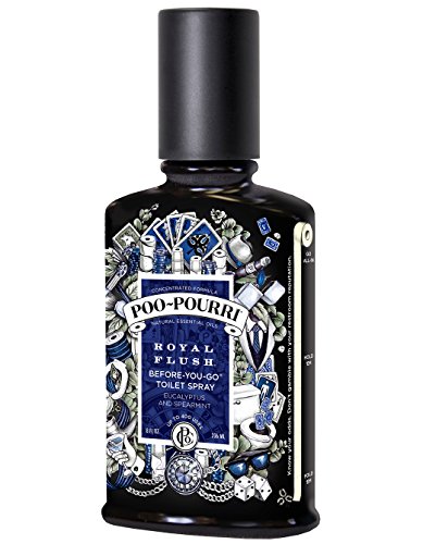 Image of Poo-Pourri Before-You-go Toilet Spray, Royal Flush Black Scent, 8 Fl Oz