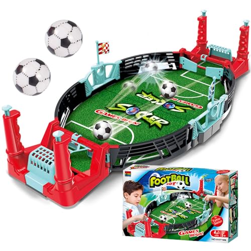 Mini Juego de Fútbol de Mesa, Juego de Futbolín Interactivo, Juguete de Fútbol de Mesa, Futbolín de Mesa para Niños, Juegos de Mesa de Fútbol Interactivo, Futbolines para Niños, Regalo para Niños