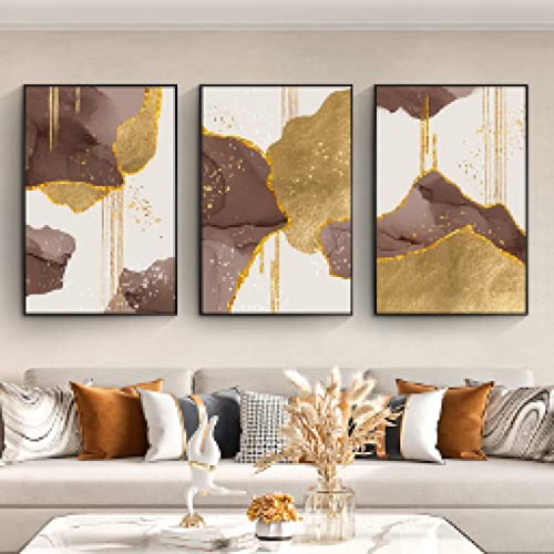 Affiches toile géométrie abstraite marbre salon moderne 20x30