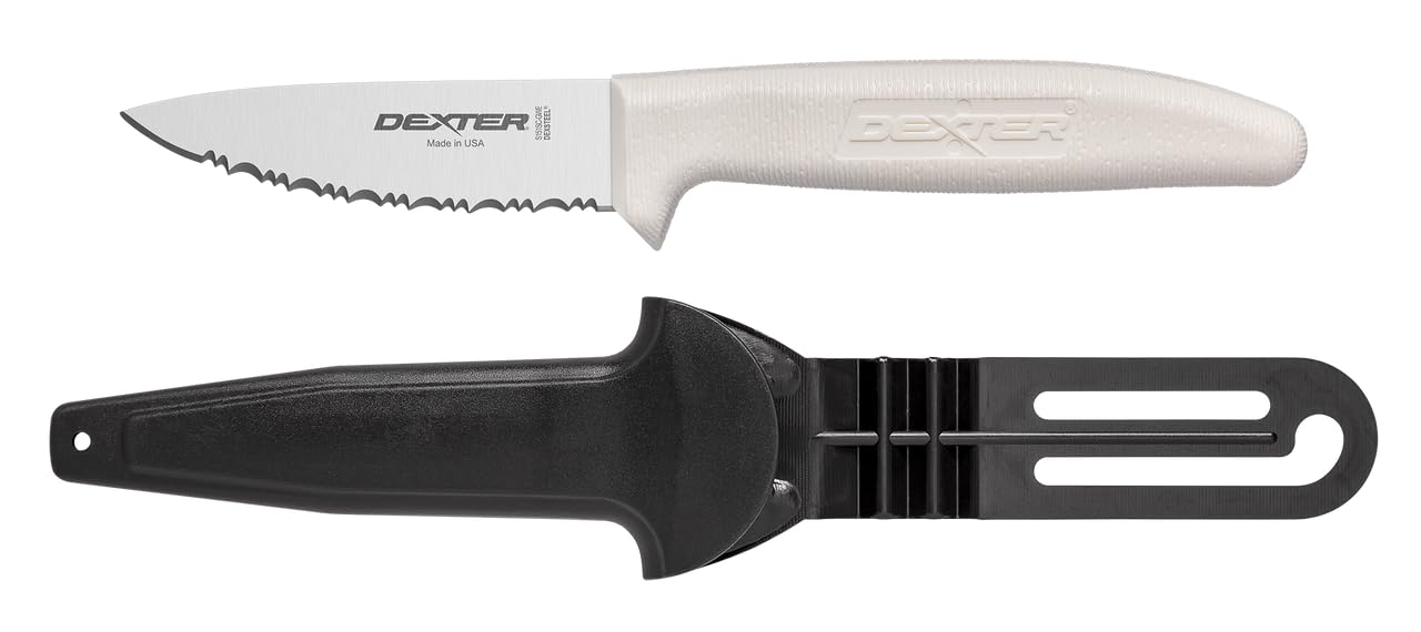 ウエスタン ナイフ & シース Amazon.com: Dexter-Russell S151-SC-GWEW/SHEATH, White/Silver/Black