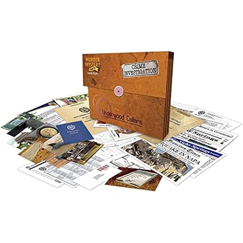 Murder Mystery Party Case Files Cover