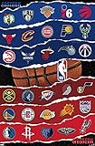 Trends International NBA League - Logos 21 Wall Poster, 22.37' x 34.00', Unframed Version