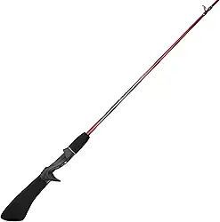 Zebco Vara de pesca com cabo de pistola de fundição leve média de 1,5 m, 2 peças (ZCASTCP562MLA, PB3)