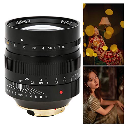 Taidda- Ausgestattet mit Objektivabdeckung Manuelles Objektiv 50 mm F0,95 Objektiv für mehr Gestaltungsraum Schutz des… – Bild 6