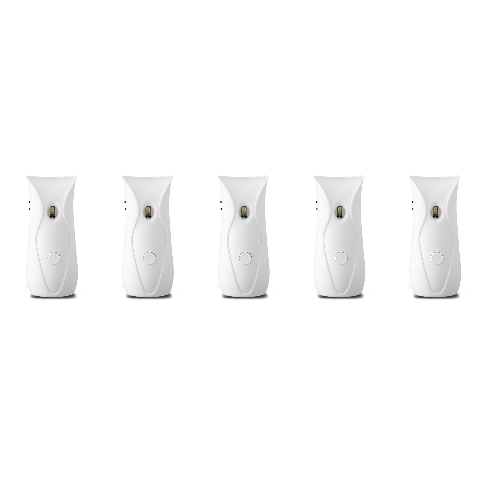 5 dispenser automatico di deodoranti per ambienti da bagno a tempo da parete, dispenser automatico di profumo per la casa