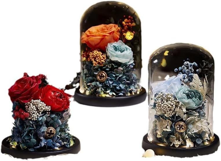 ドライ・ローズのブーケ 永遠の花 装飾品 祝祭日 作曲 浜梨