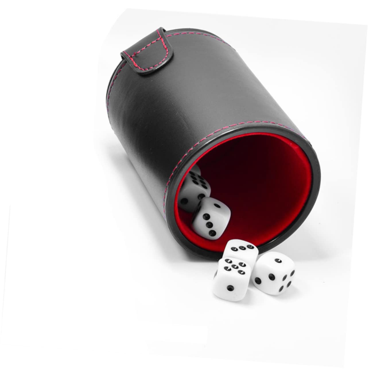 VICASKY 3pezzi Per Dadi Silenziose Doppio Accessorio Per Giochi Da Tavolo Pratico Per Bar e Feste Senza Dadi