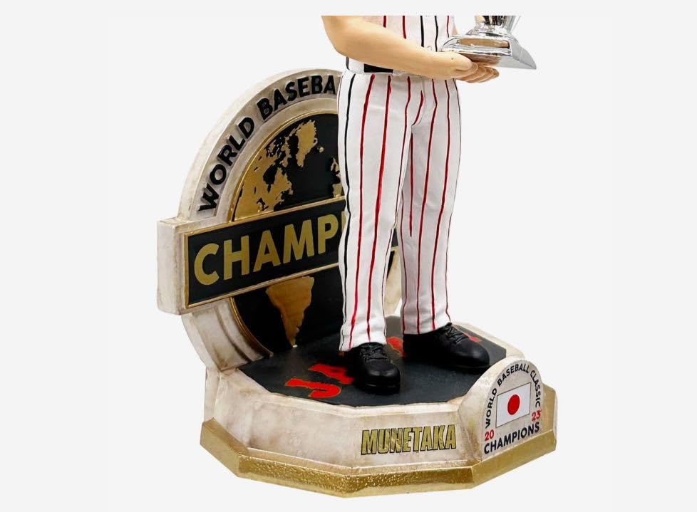 Amazon.co.jp: 223個限定 村上宗隆 WBC優勝ボブルヘッド 侍JAPAN
