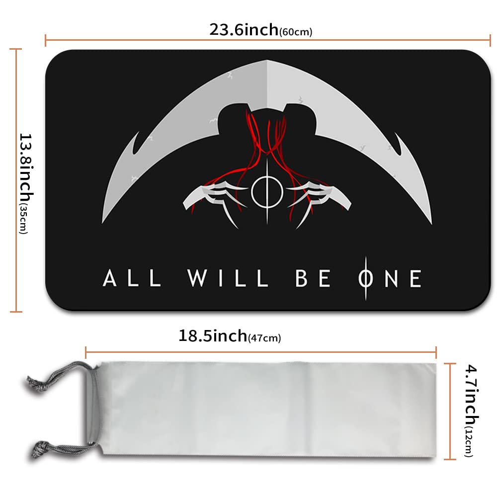 Four leaves MTG - Tappetini da Gioco + Borsa Impermeabile Gratuita MTG, Dimensioni 60 x 35 cm, MTG Mouse Pad Compatibile con MTG TCG CCG (Elesh Norn-JH)