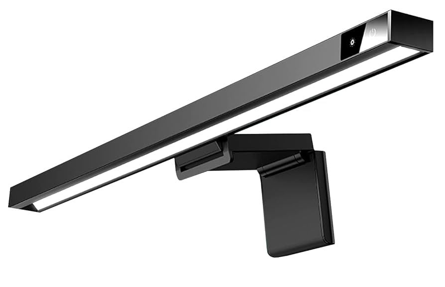 26cm CRI?95高演色 モニターライト ノート専用 調色 無段階調光 Amazon.co.jp: Iseebiz モニターライト 41cm モニター掛け式