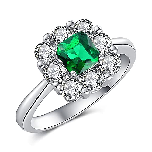 Bague émeraude verte pour illuminer votre tenue de mariage de son éclat