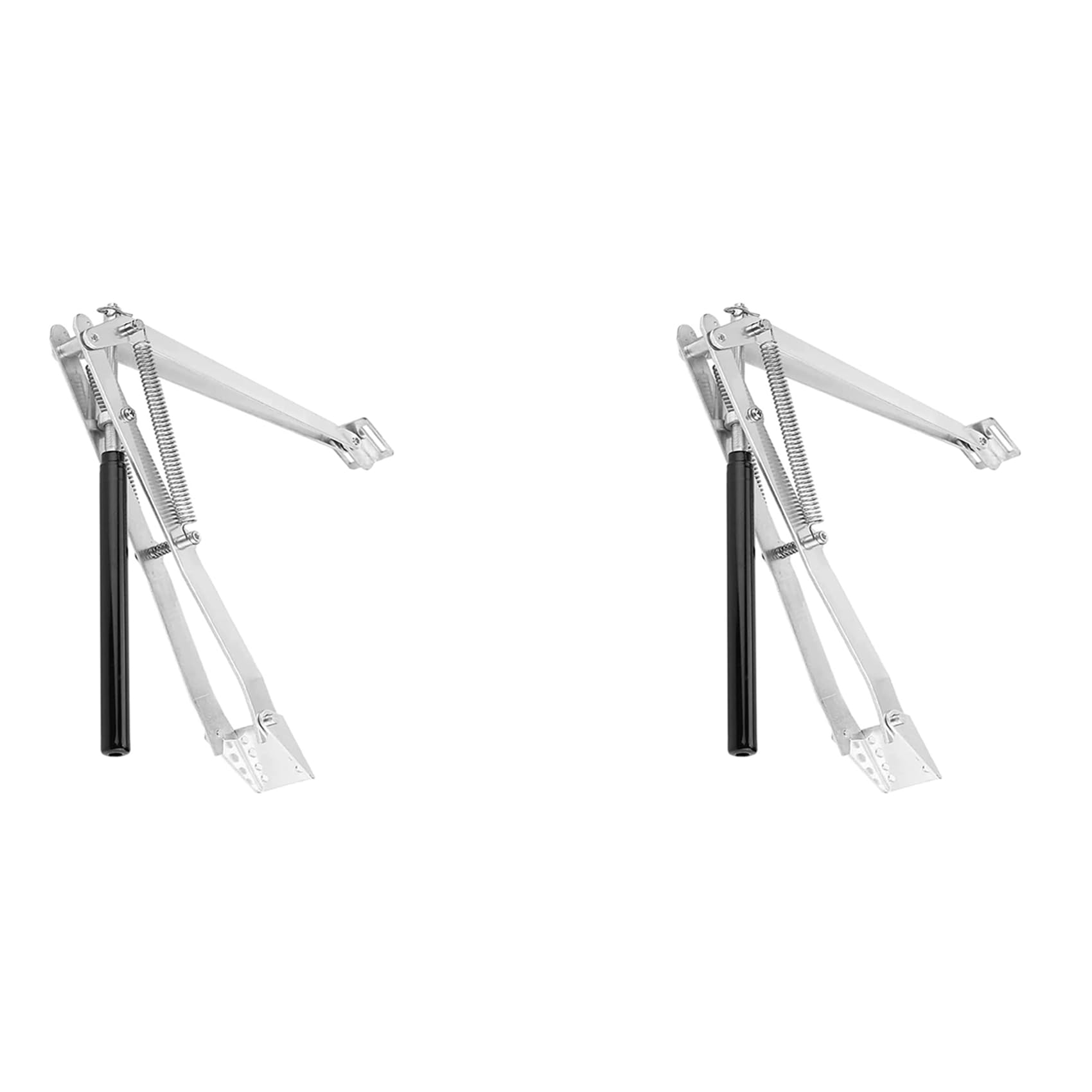 Jnchdghwa Black & Silver 2X Greenhouse Double Spring Automatic Window Opener Solar Heat Sensitive Garden Vent Agricultural Tools