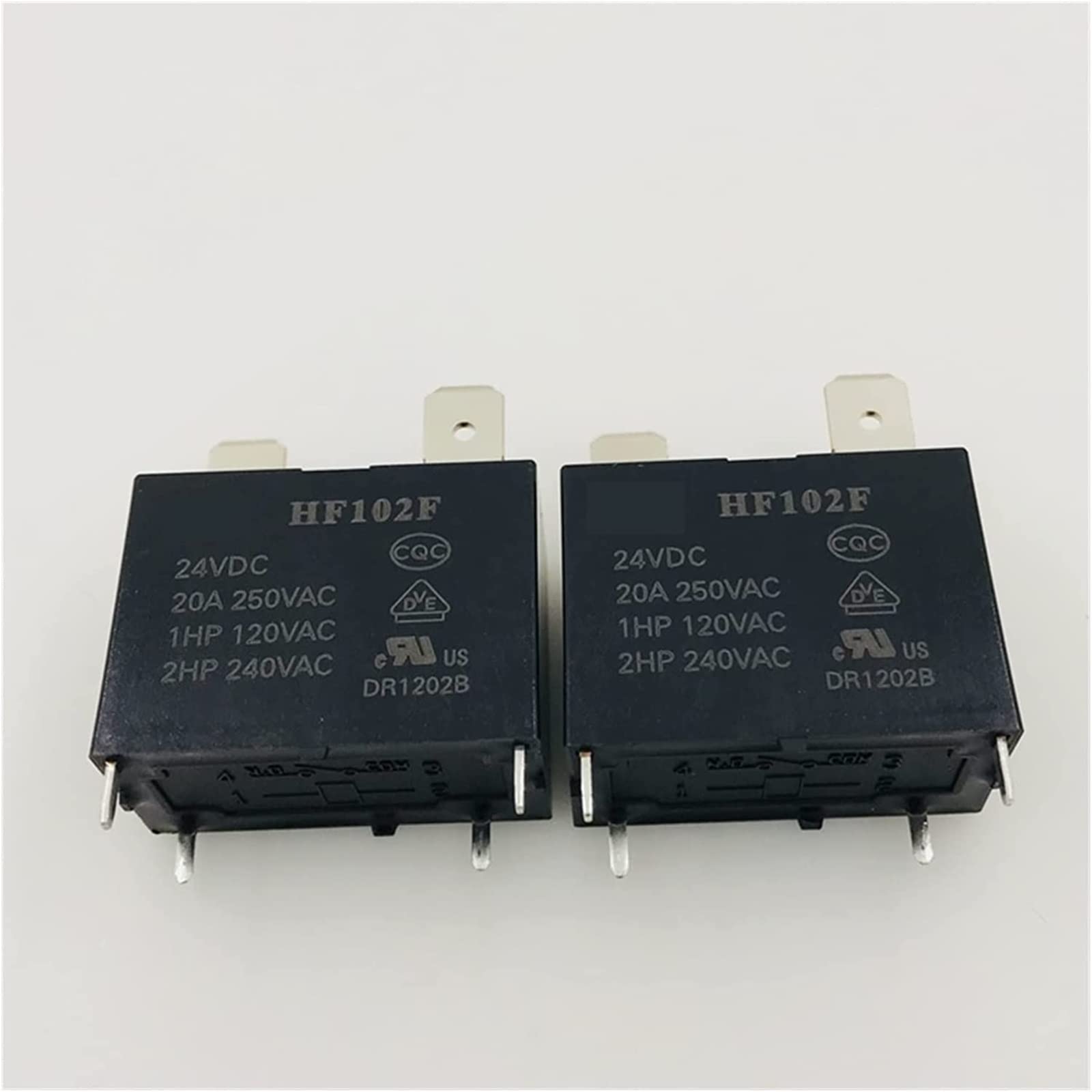 LKPEHTAGN Relay 10PCS Power HF102F JQX-102F-P-12VDC 24VDC Group of Normally Open