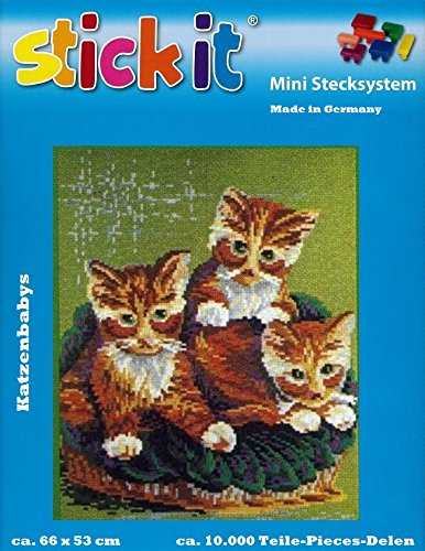 stickit Mini Stecksystem Katzenbabys ca. 10.000 Teile Nr. 41231