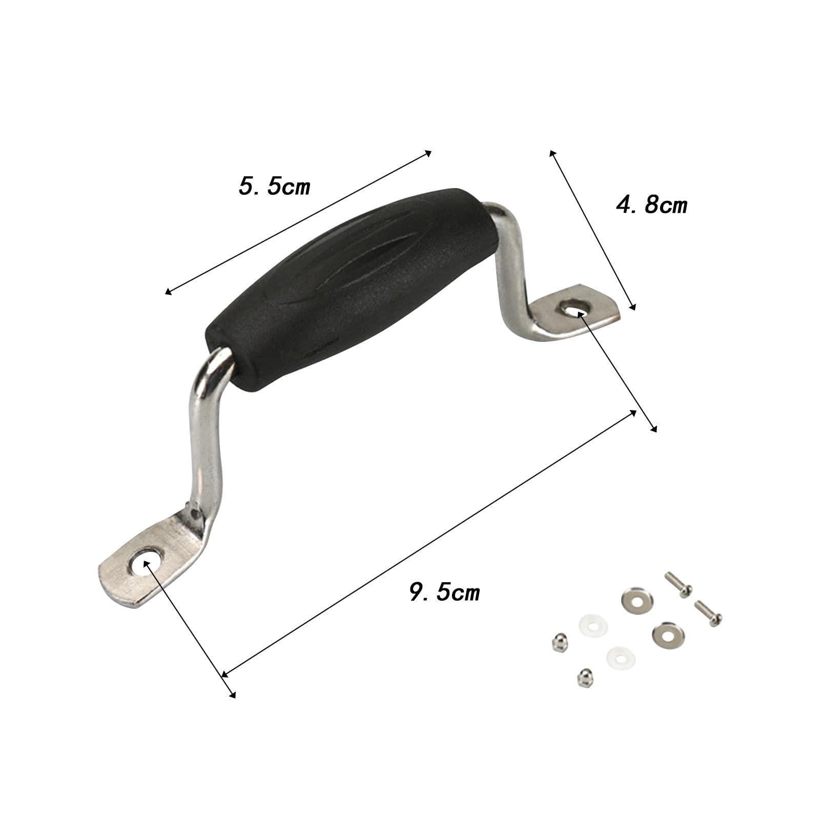 2 Maniglie Coperchio Pentola - Resistente Al Calore - Fori 9.5/10.5/12cm - Ricambio Per Pentole - Foto 14