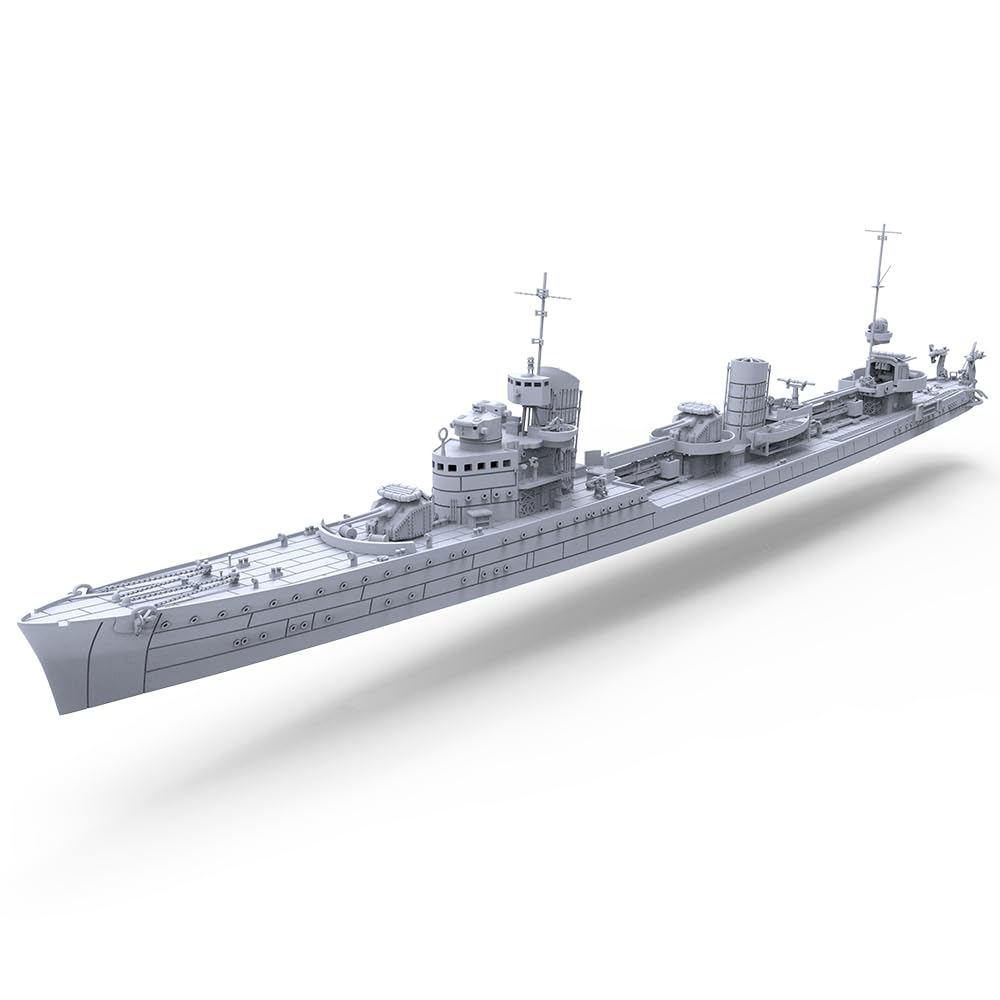 MRY-SFW SSC350740-A 1/350 zestaw do budowy modelu wojskowego Włoski niszczyciel klasy nawigacyjnej Giovanni da Verrazzano 1940