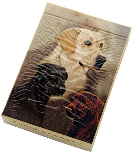 Naipes Poker Labrador Retriever Best Friends