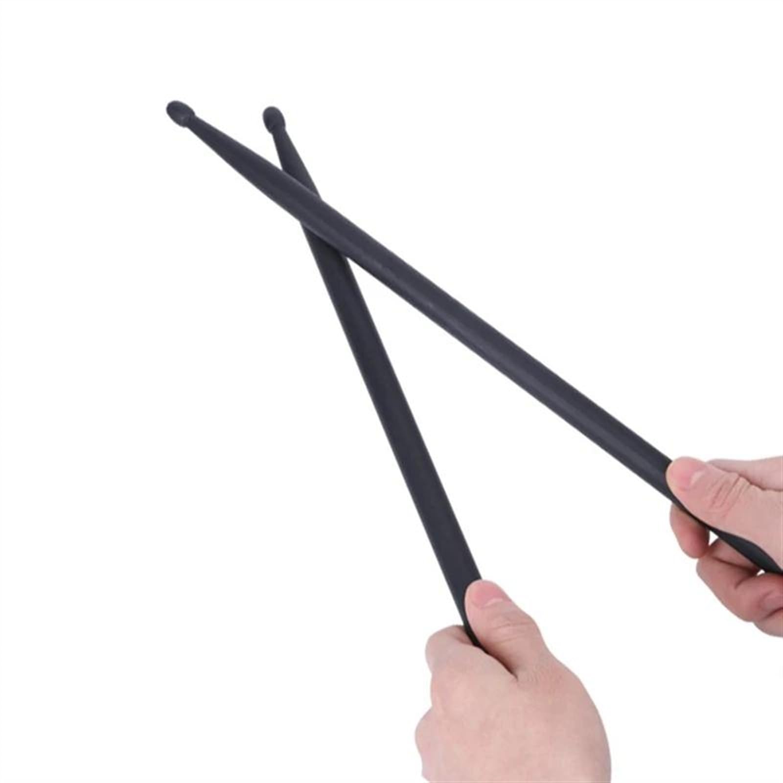 Baquetas De Fibra De Carbono 5A, Accesorios Profesionales Antideslizantes, 1 Par Juego de Baquetas