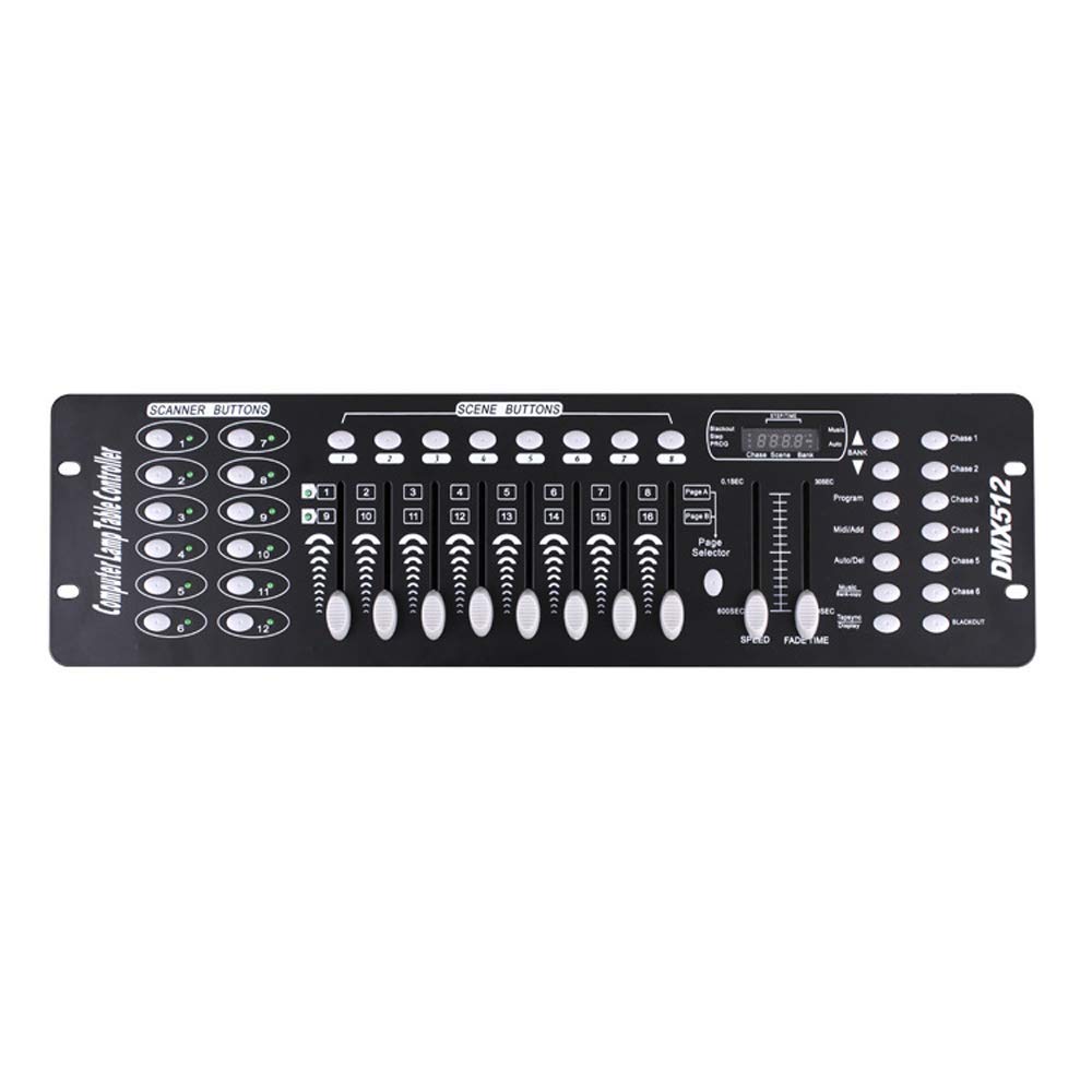 2 X FARO RGB 36 LED STROBO DMX + CONTROLLER DMX 512