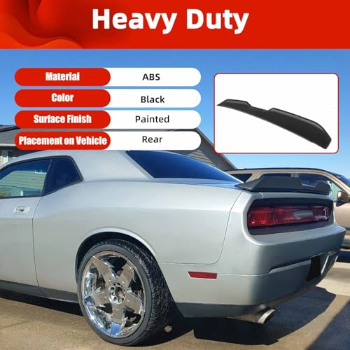 ECOTRIC Demon Style Rear Spoiler | 2008–2017 Dodge Challenger - Image 5