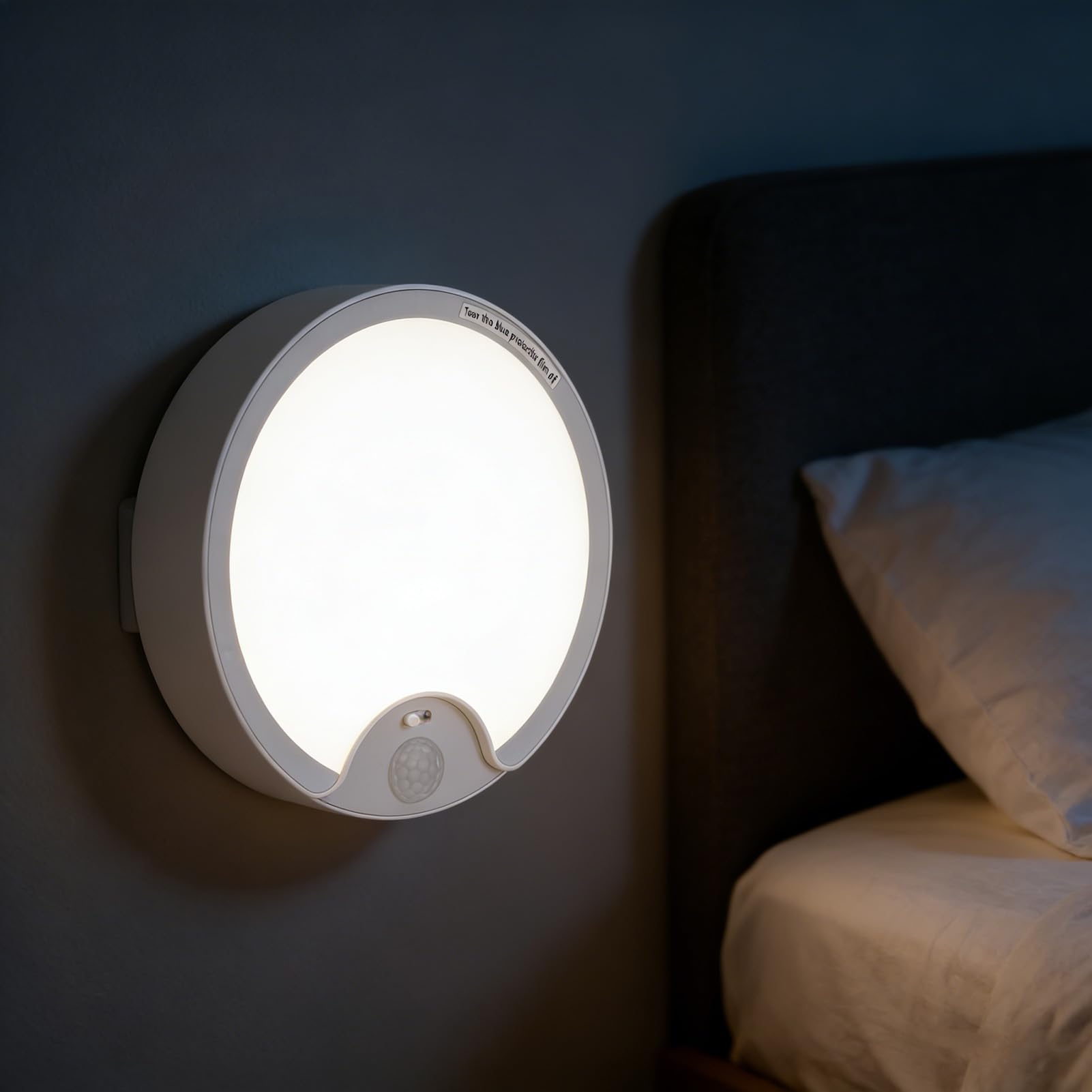 Motion Sensor Ceiling Light, Lightweight Battery Powered