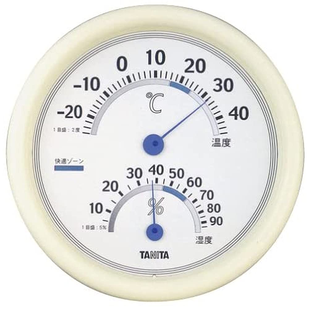 Amazon.co.jp: タニタ 温湿度計 温度 湿度 アナログ ホワイト TT-513