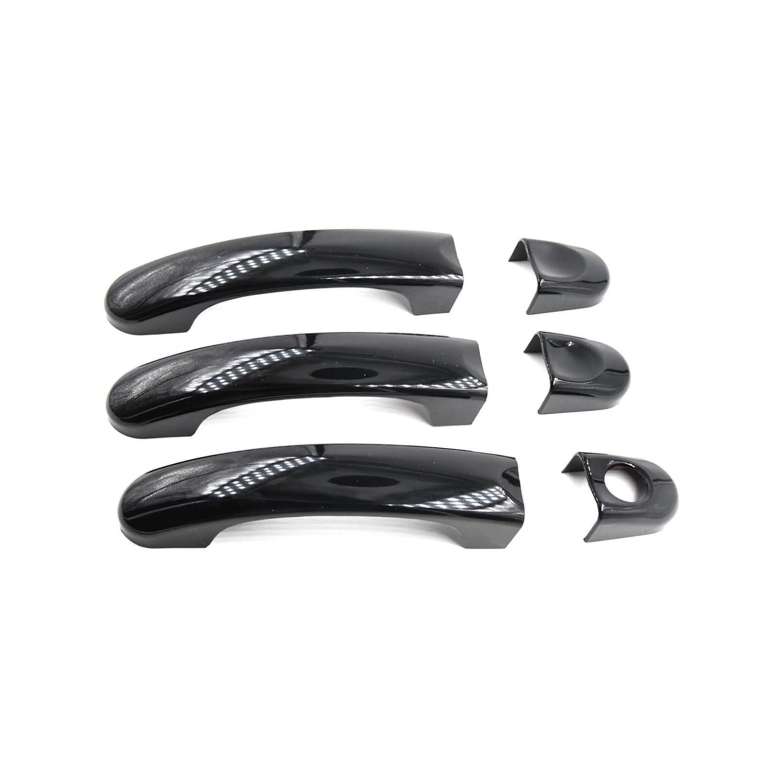 Drezzo 1 Car Exterior Door Handle For Vw T5 T6 For Transporter For Caravelle For Caddy For Van Car Door Handle Cover Trim(1)