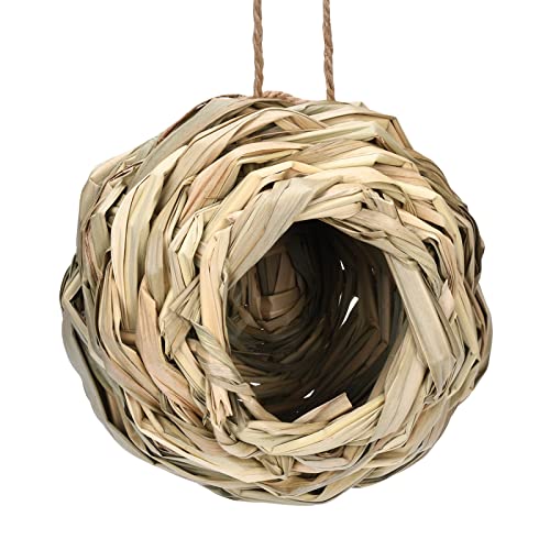 BLIBUNALA Stevige Buiten Natuurlijke Vorm Huis Opknoping Vogel Duurzaam Bal Gras Kolibrie Patio Gazon & Tuin Feeder Swing Bench (A, One Size) - Image 4