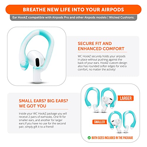Image of WC HookZ - Over-Ear Hooks for AirPods Pro 1, 2 & AirPods 1, 2, 3