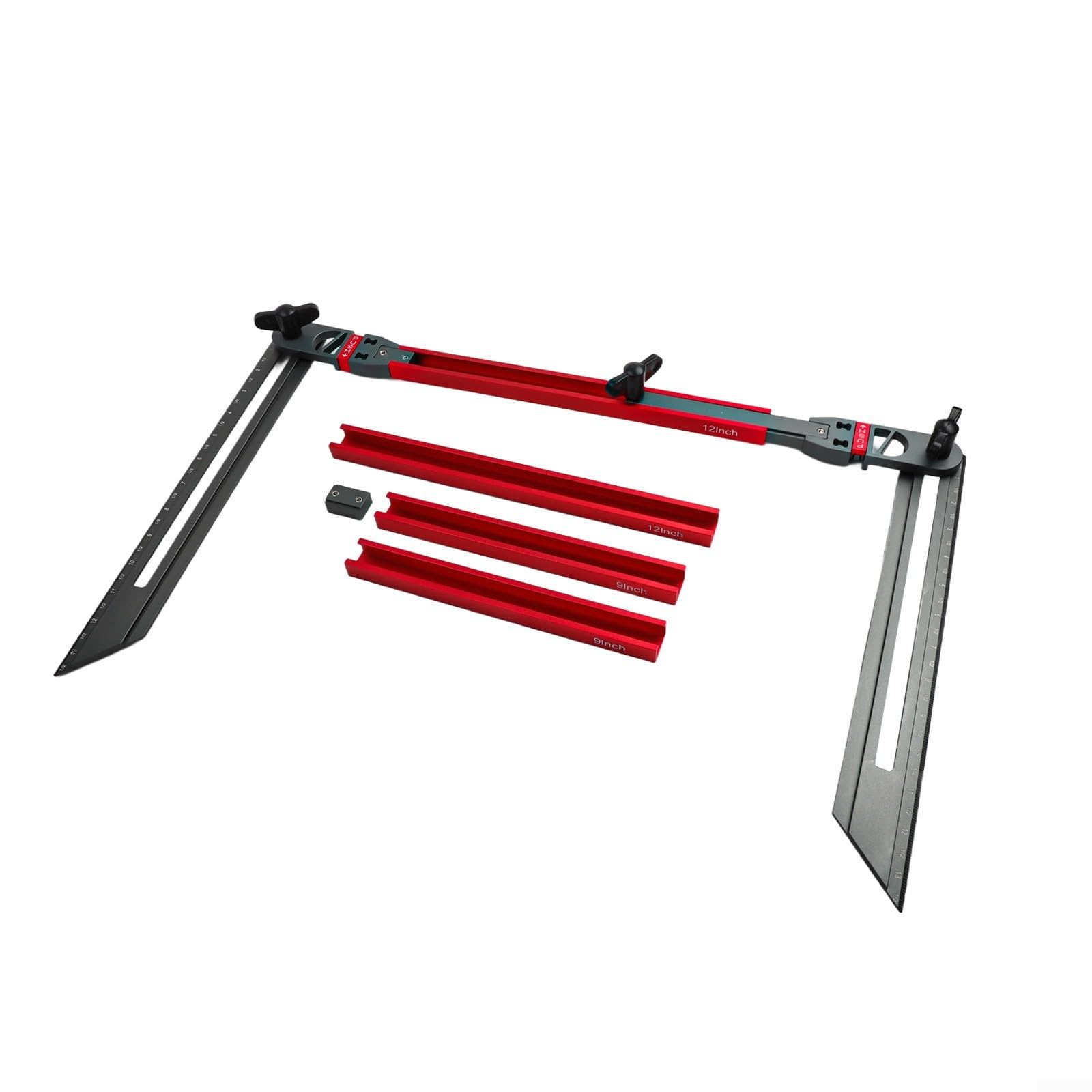 Medidor para huellas Escalera para rango 17.9 a 58.9 Pulgadas Exacto