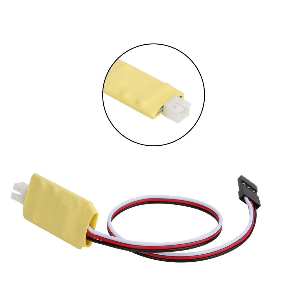 Panneau De Contrôle Treuil CH3 Pour Voiture RC 1/10 - Compatible SCX10 - Jaune - Plug & Play