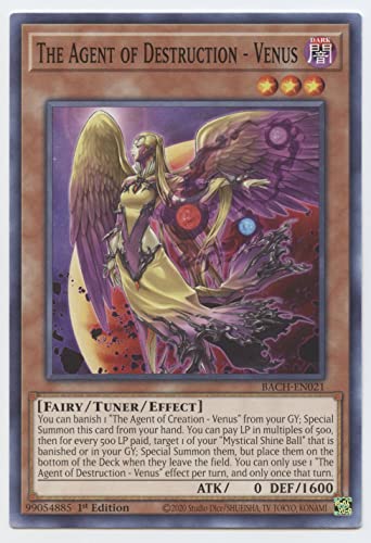 The Agent of Destruction - Venus - BACH-EN021 - Común - 1ª edición