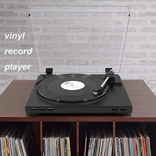 Tourne-disque avec couvercle anti-poussière transparent Tourne-disque en vinyle Haut-parleurs stéréo intégrés Bluetooth… - Les Beatles, Paul McCartney, John Lennon, RIngo Starr, George Harrison Tourne-disque avec couvercle anti-poussière transparent Tourne-disque en vinyle Haut-parleurs stéréo intégrés Bluetooth… – Image 3