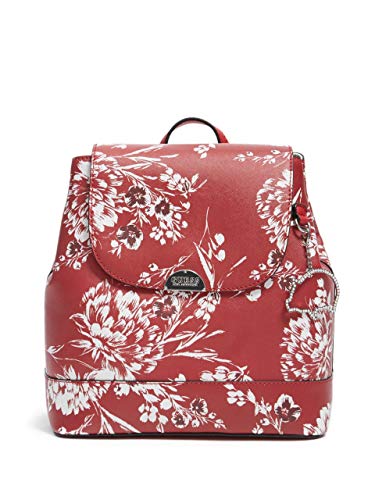 floral guess backpack