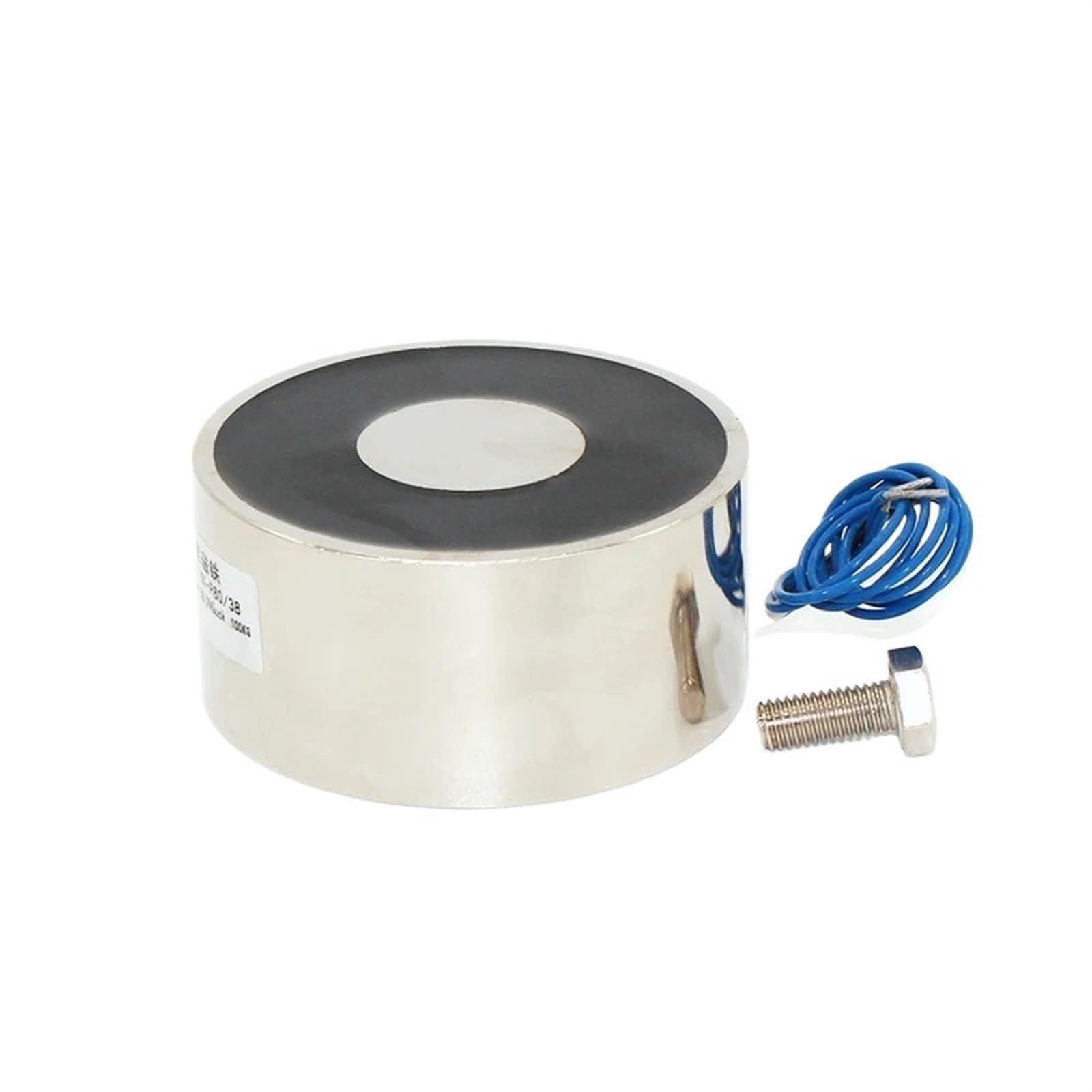 CEMELI 80/38 mm Suction 100KG DC 12V 24V 36V Solenoid Electromagnet Electric Lifting Electro Magnet Strong Holder Cup DIY 12 v 24 Volt (Size : 36V)