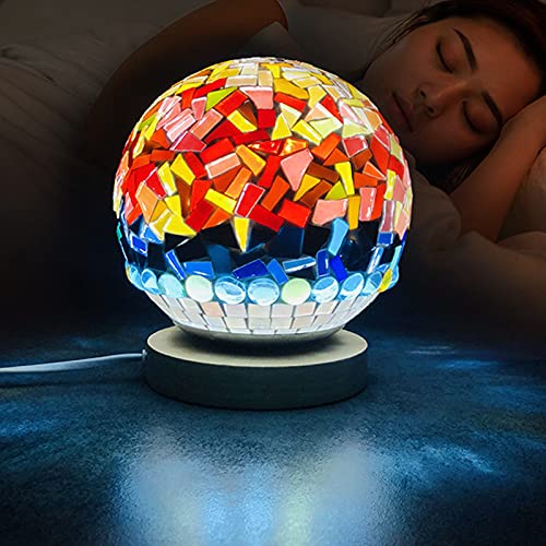 BTMIEY Piastrelle a mosaico in cristallo