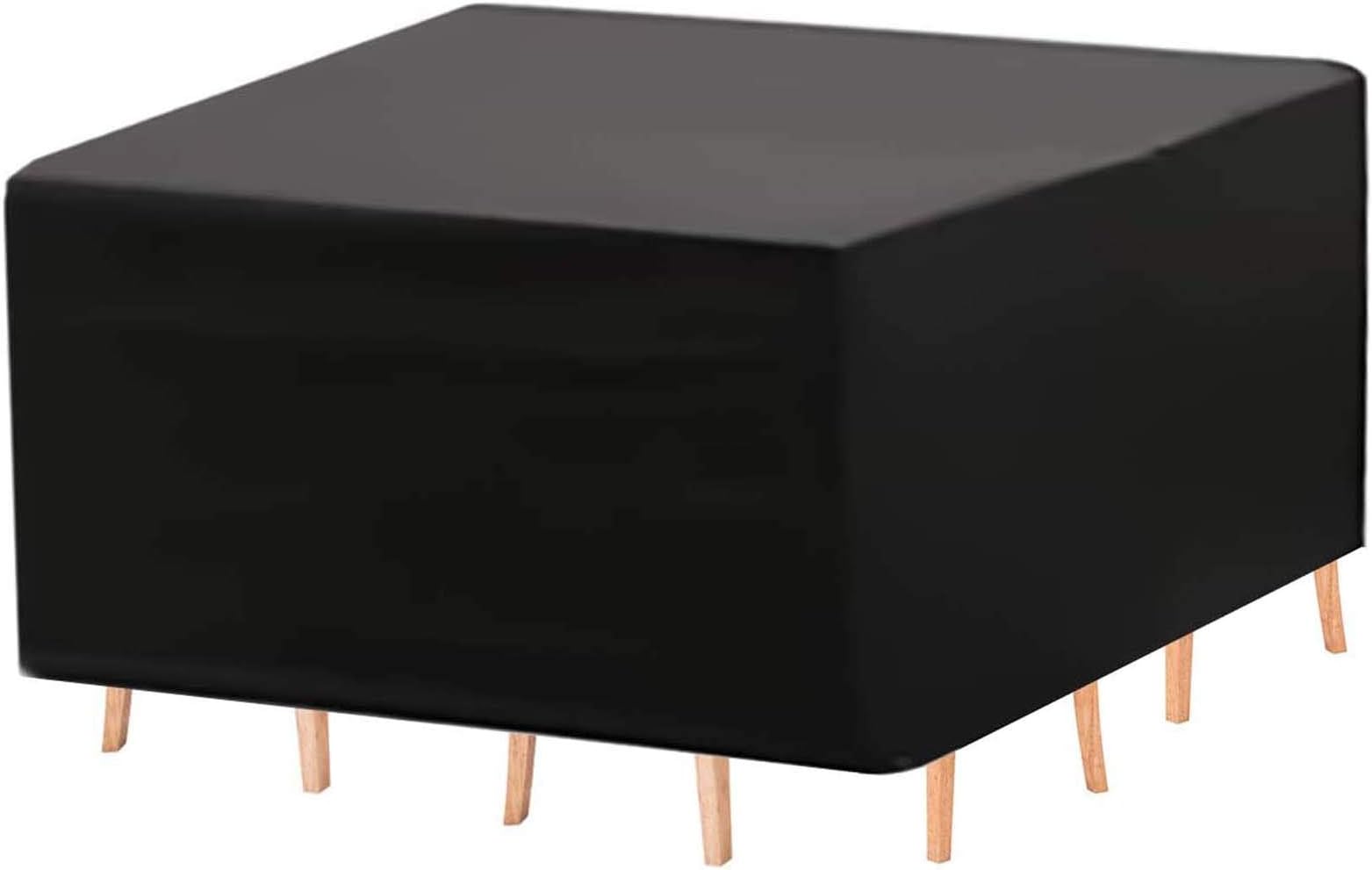 Garden Furniture Covers Rectangular 45x40x25 cm, Waterproof Patio Table And Chair Covers, Heavy Duty Windproof Outdoor Sofa Furniture Protective Cover