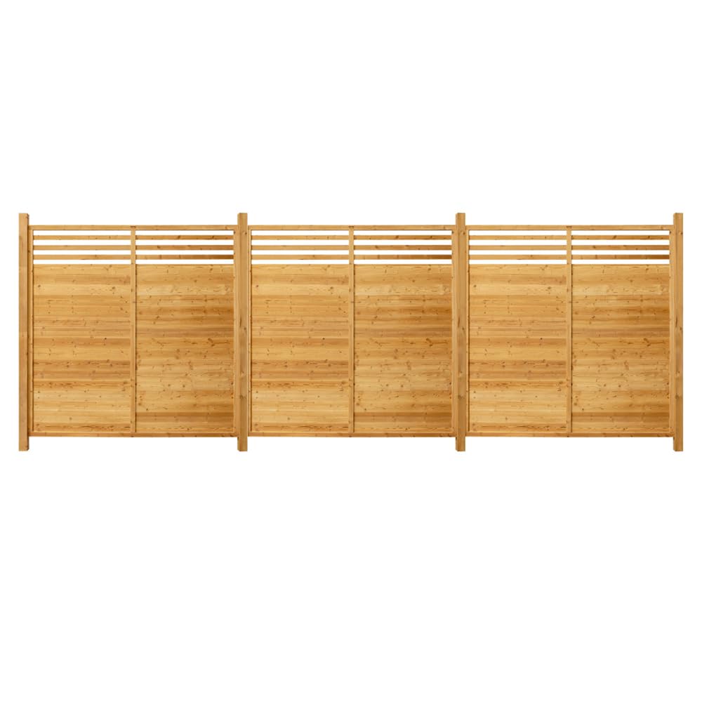 Home Deluxe Gartenzaun SOMA Sichtschutz 180x180 cm