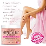 First Botany Body Scrub - Natural Exfoliating Salt Scrub & Body and Face Souffle helps with Moisturizing Skin, Acne, Cellulite, Dead Skin Scars, Wrinkles (Himalayan Salt) - Image 3