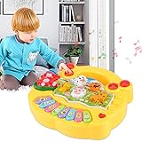 [CONCEPTION ANIMALE ADORABLE] Doté de touches avec des sons de chiot, d'agneau, de poulet, de poney et de veau, ce jouet gardera votre enfant engagé et excité d'apprendre.