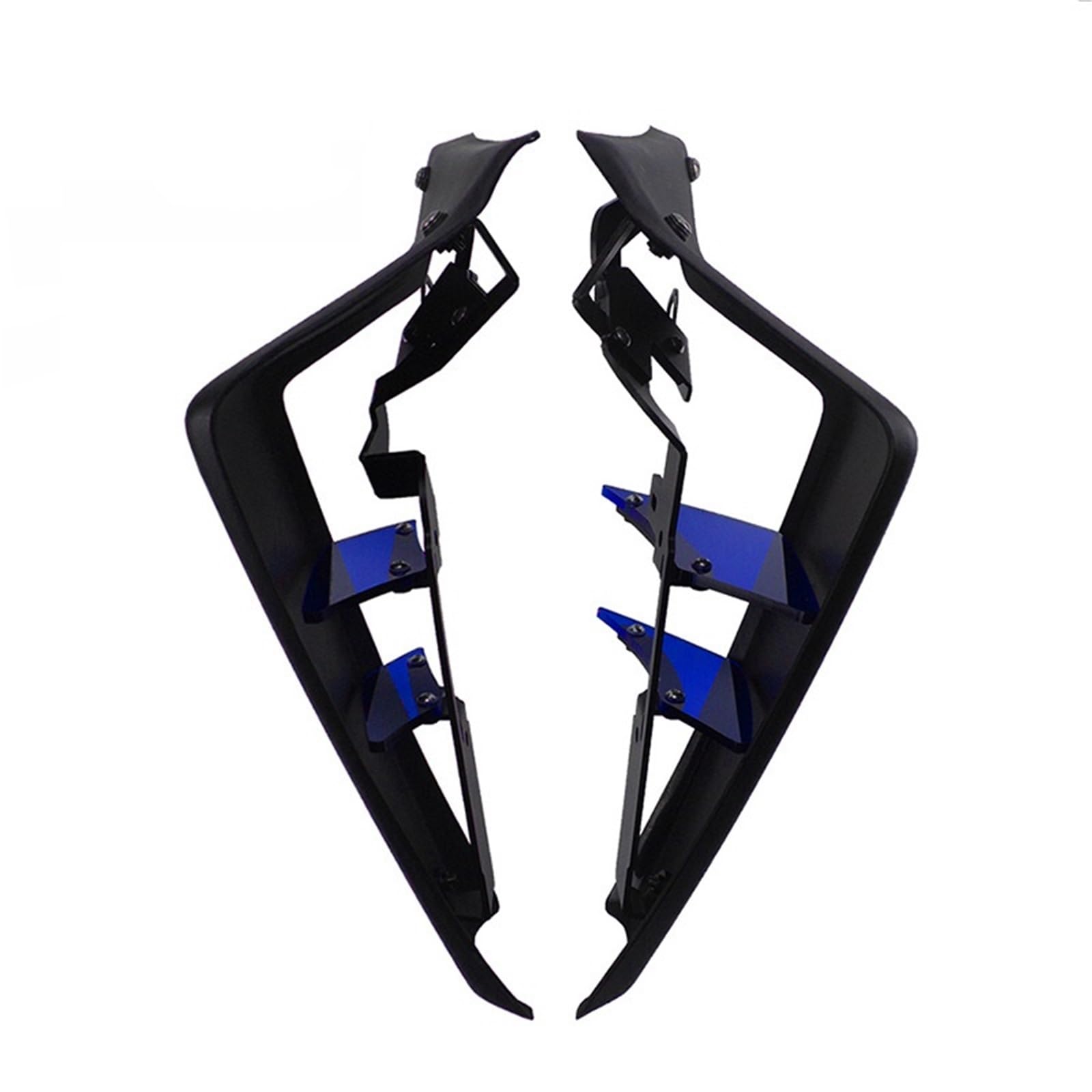 Pasuje do motocykla YAMAHA MT-09 SP 2021-2023 MT09 21-23 Sport Downforce Naked Side Spoilers Aerodynamiczny deflektor skrzydła(Blue)