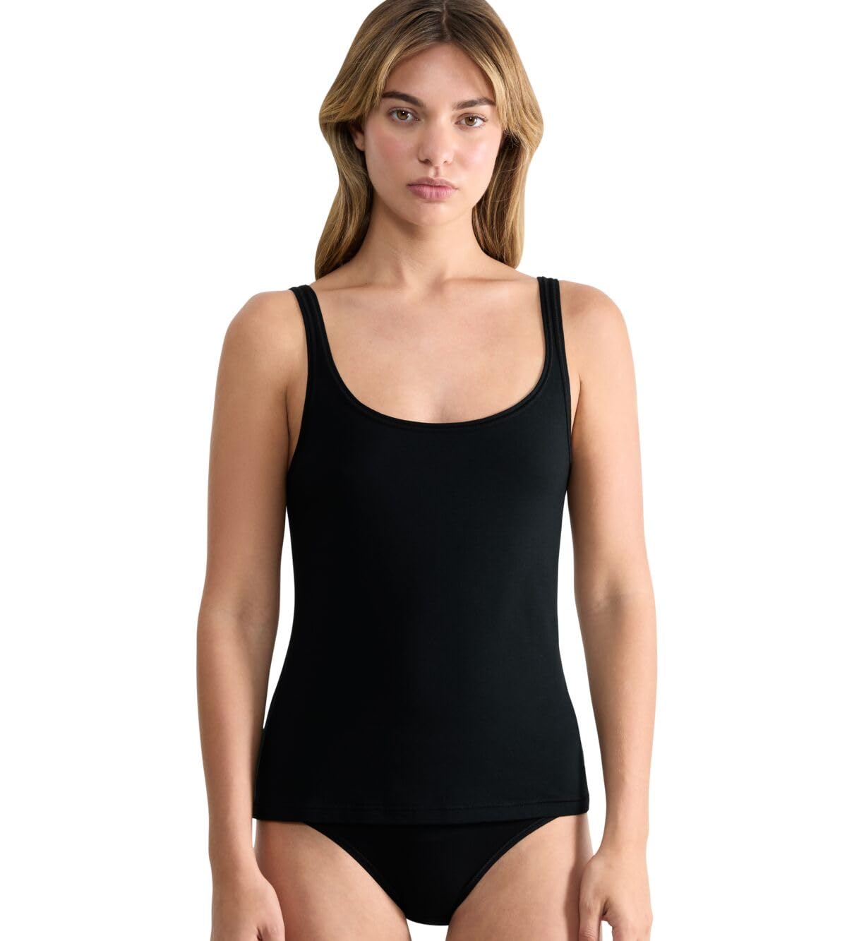 Sloggi Womens Ever Ease Tank Top Shirt, Black, S UK