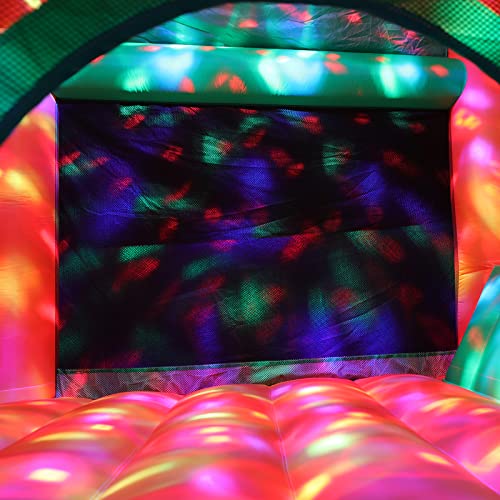 Doctor Dolphin Bounce House Inflatable Slide With Party Light, Blower, Ball Pit, Toddler Blow Up Bouncy House Jumper Indoor Or Outdoor For Kids 2 - 12 #TOP6