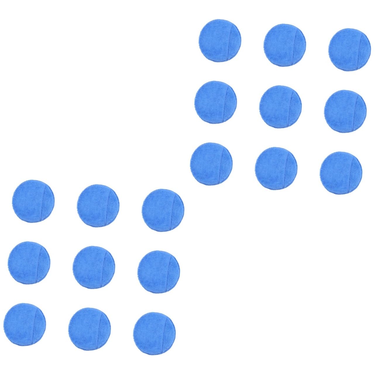 SHERCHPRY 20pcs Microfiber Wax Applicator Sponge Pads Soft and Absorbent Wax Applicator for Car Detailing and Reusable Pads Sealants Glazes and Dressings