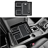 ECOZEN アルファード 30系後期 専用 コンソールボックス ヴェルファイア 30系 コンソールトレイ 小物収納ボックス センターコンソール 車内収納 仕切り ボックス トレイ 収納 ボックス ABS素材 汚れ防止 滑り止め 30アルファード 車 アクセサリー 内装パーツ