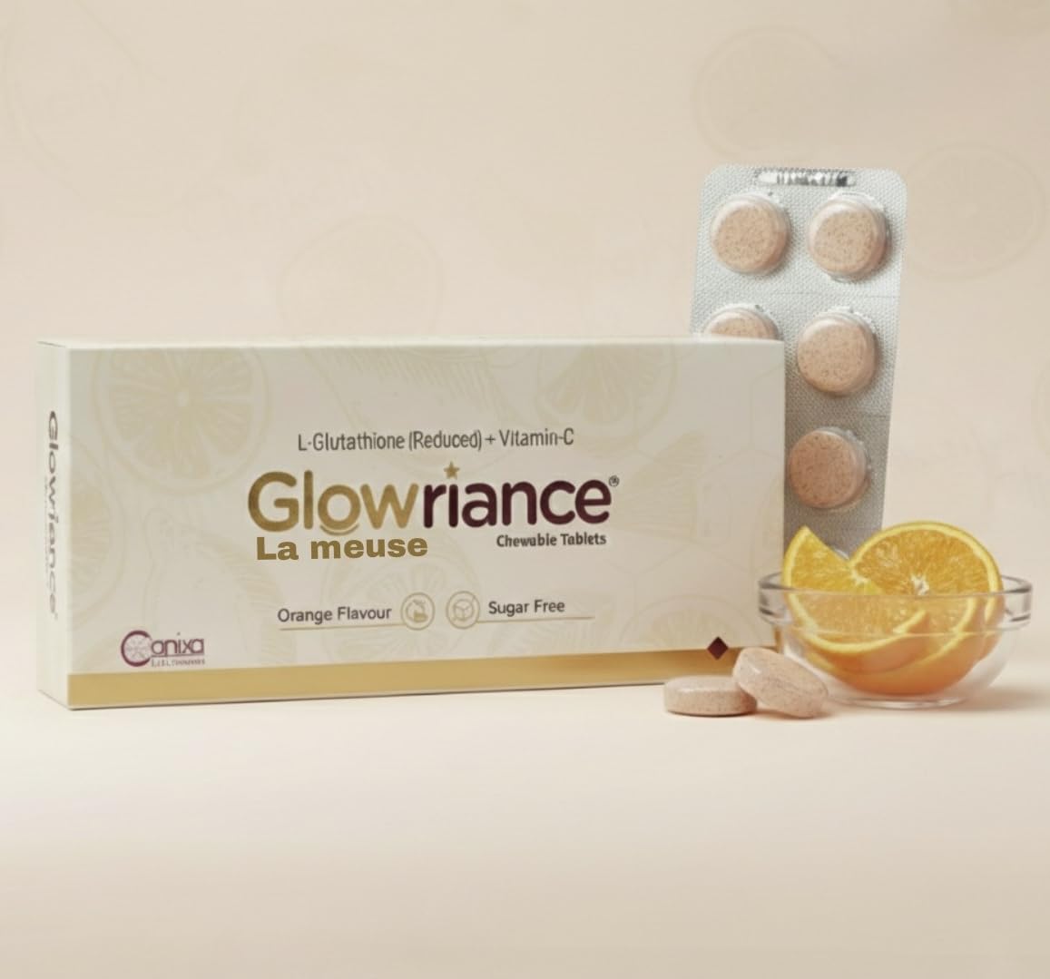 Glowriance Chewable Tablets for Skin Radiance | Nutritional Chewable Supplement | 10 Tablets (Pack of 1)-image-23