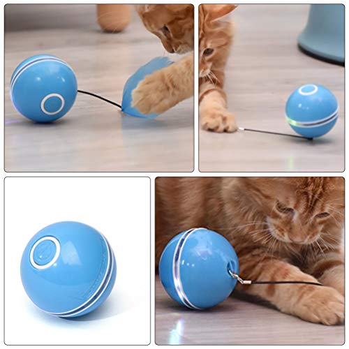Balacoo Smart Brinquedo Interativo para Gatos Brinquedo Automático para Carregamento USB Brinquedo p