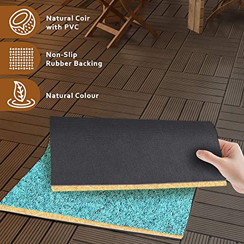 Image of Onlymat I am Beautiful Printed Anti-Slip Doormat (Multicolor) Rectangular Shaped Entryway Rug Natural Coir Material with PVC Backing for Outdoor Entrance Home Mats Floor (75cm x 45cm)